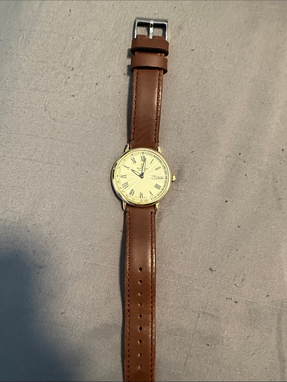 Classic Brown Leather Men’s Watch - Steinhausen since 1923